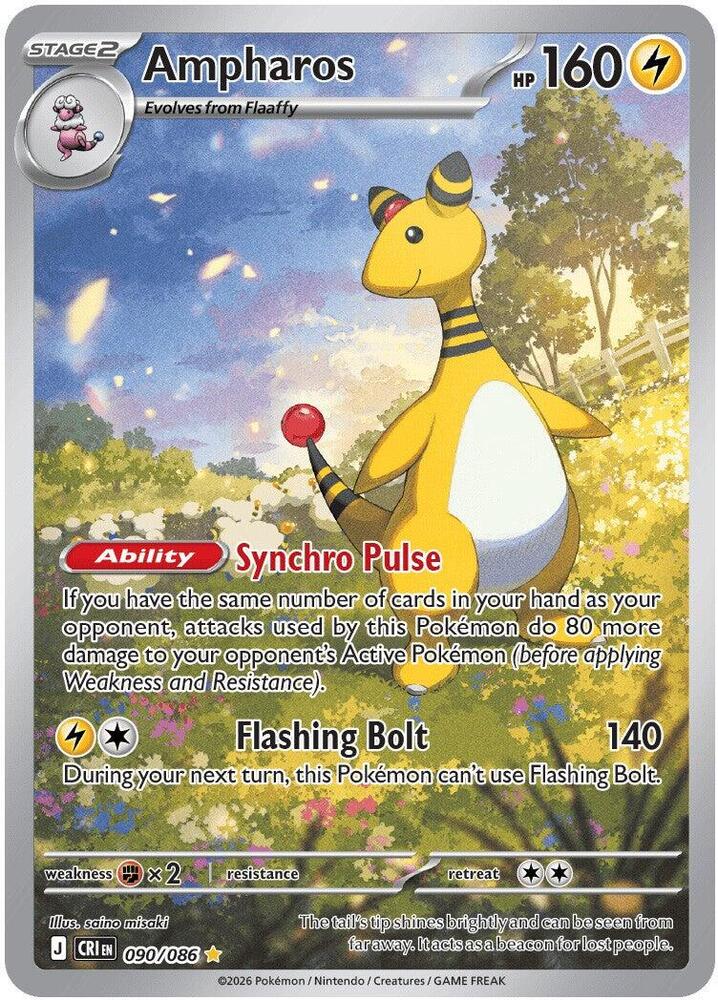 Ampharos(NM)-Chaos Rising