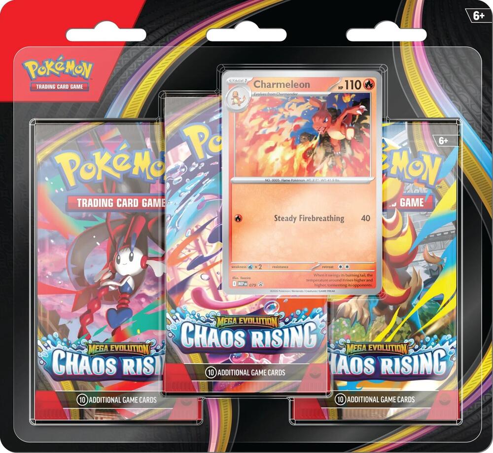 Chaos Rising Three Pack Blister