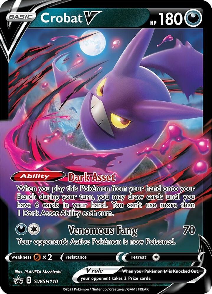 Crobat V(NM)-Sword/Shield Promo