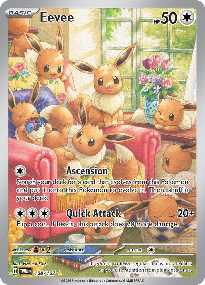 Eevee(NM)-Twilight Masquerade
