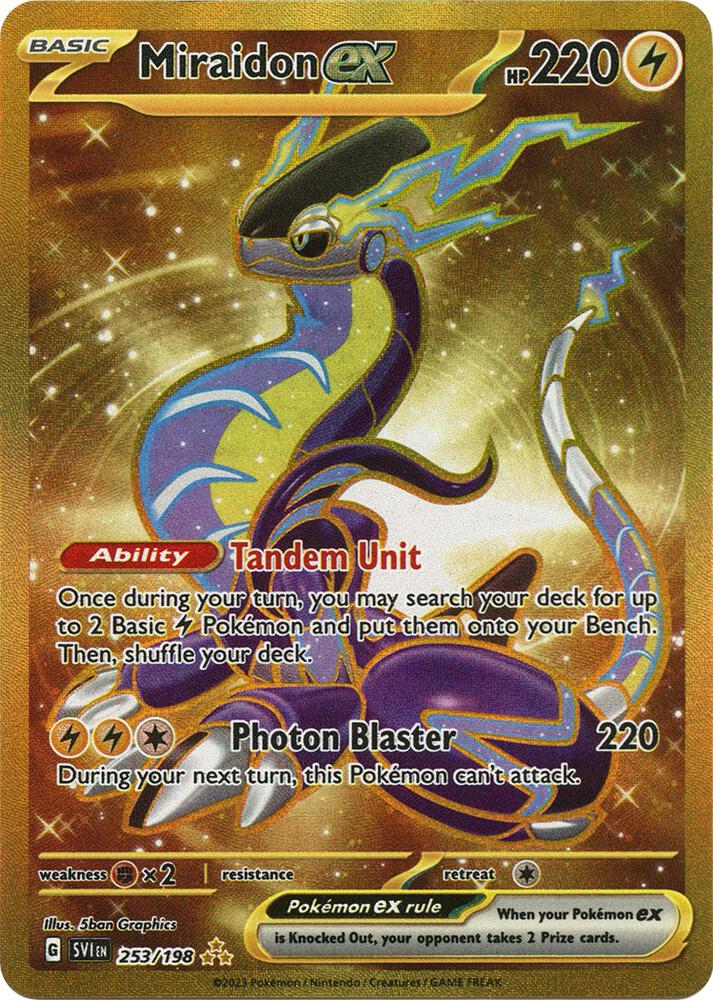 Miraidon EX(NM)-Scarlet/Violet Base Set