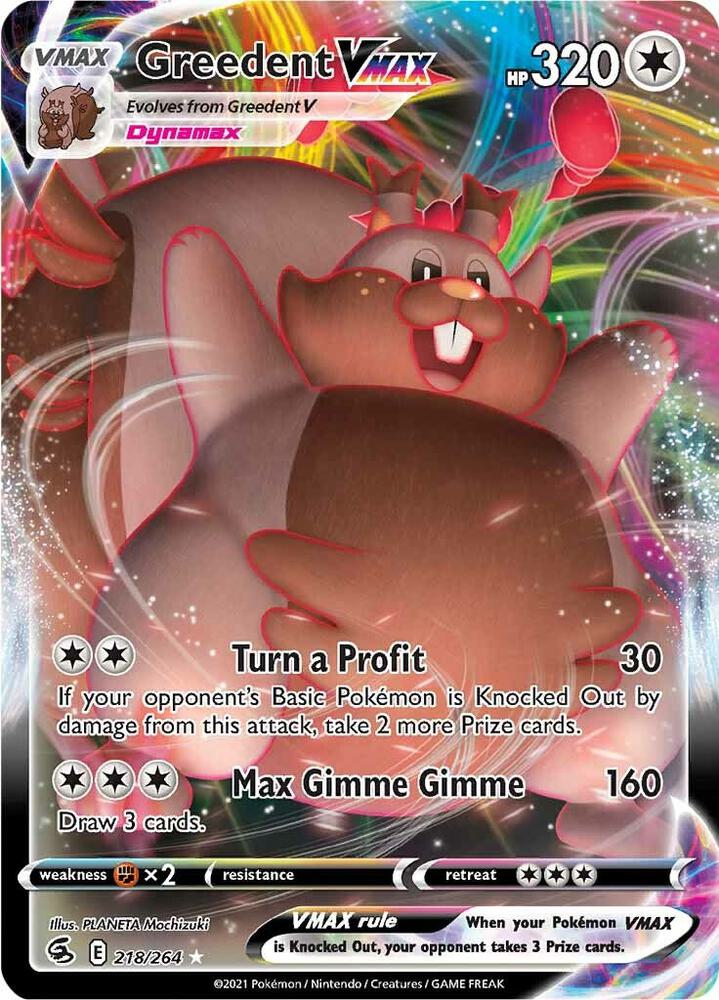 Greedent Vmax(NM)-Fusion Strike