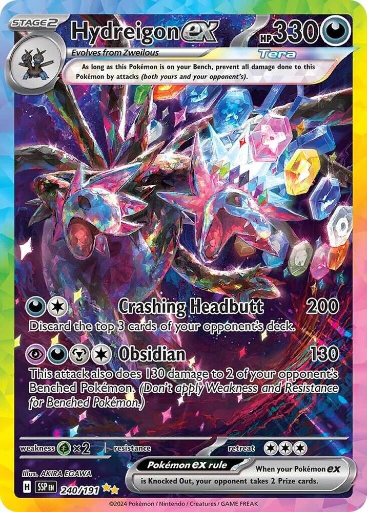 Hydreigon EX(NM)-Surging Sparks