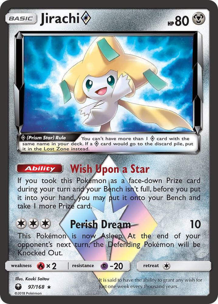Jirachi Prism Star(NM)-Celestial Storm