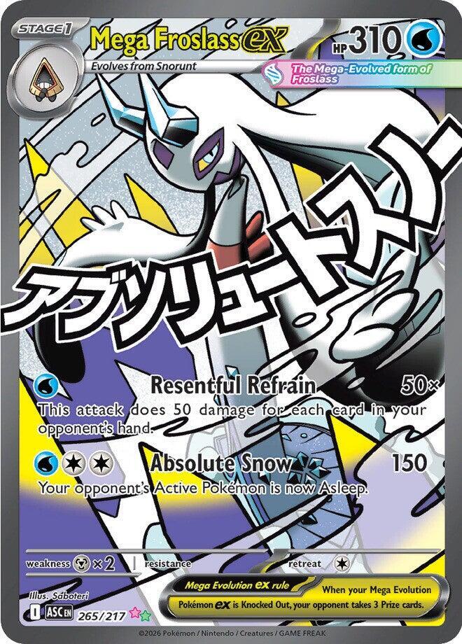 Mega Froslass EX(NM)-Ascended Heroes