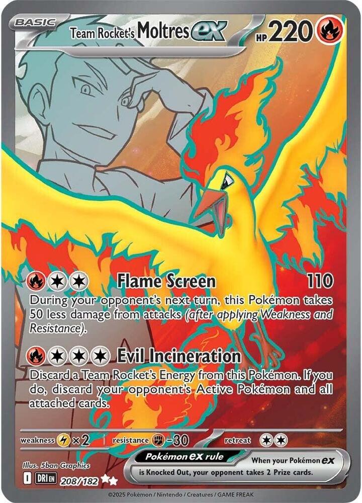 Moltres EX(NM)-Destined Rivals