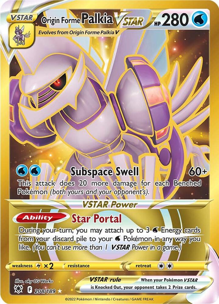 Origin Forme Palkia Vstar(NM)-Astral Radiance