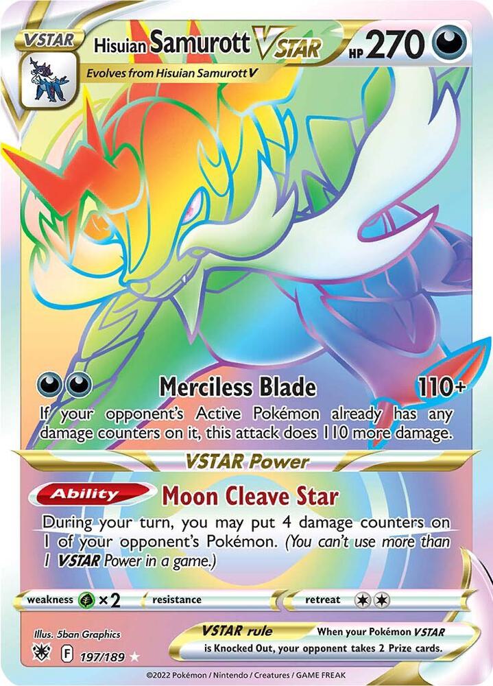 Hisuian Samurott Vstar(NM)-Astral Radiance
