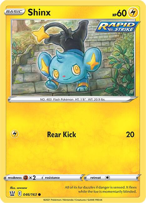 Shinx-Battle Styles