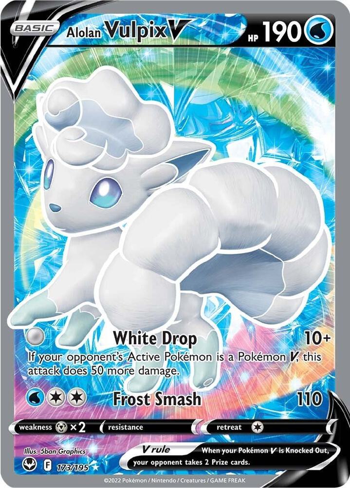 Alolan Vulpix V(NM)-Sliver Tempest