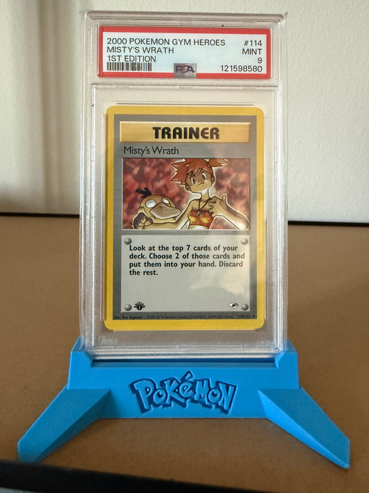 Misty’s Wrath 1st Edition PSA 9-Gym Heroes