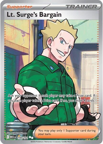 Lt. Surge Bargain(NM)-Mega Evolution