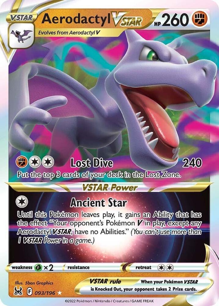 Aerodactyl Vstar(NM)-Lost Origin