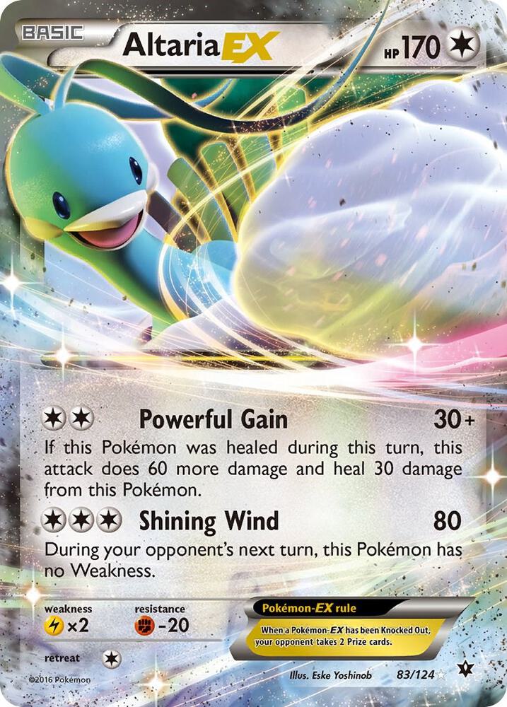 Altaria EX(NM)-Fates Colide