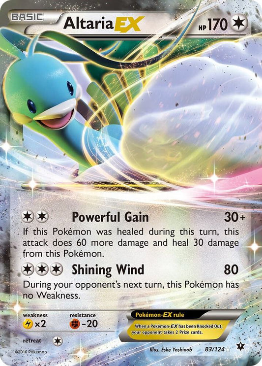 Altaria EX(NM)-Fates Colide