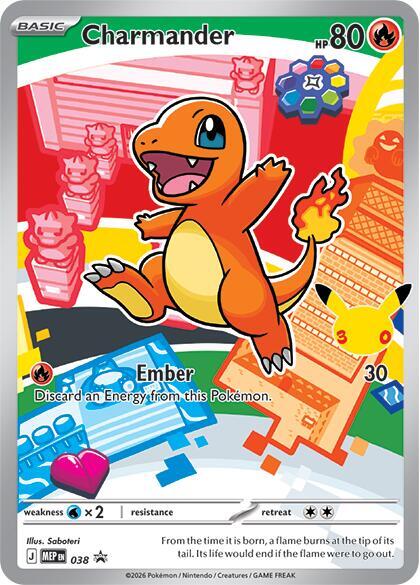 Charmander celebration(NM)