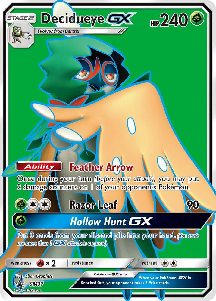 Decidueye GX(NM)-Sun/Moon Promo