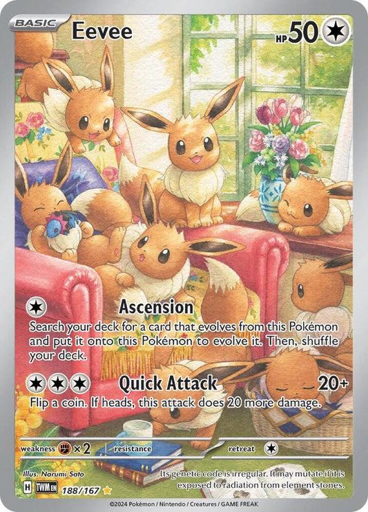 Eevee(NM)-Twilight Masquerade