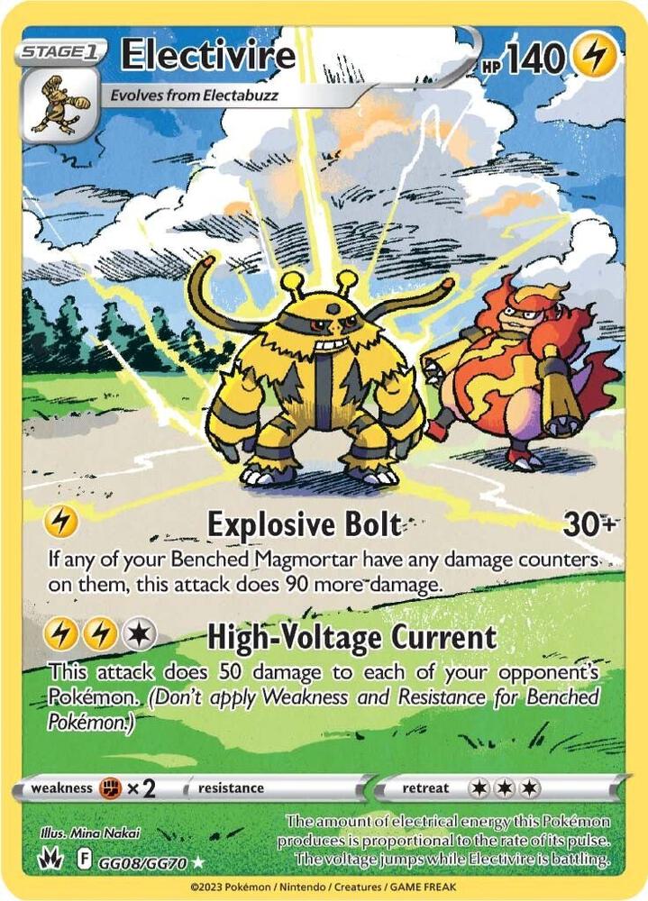 Electivire(NM)-Crown Zenith Galarian Gallery