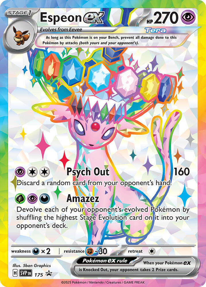 Espeon EX(NM)-Scarlet/Violet Promo