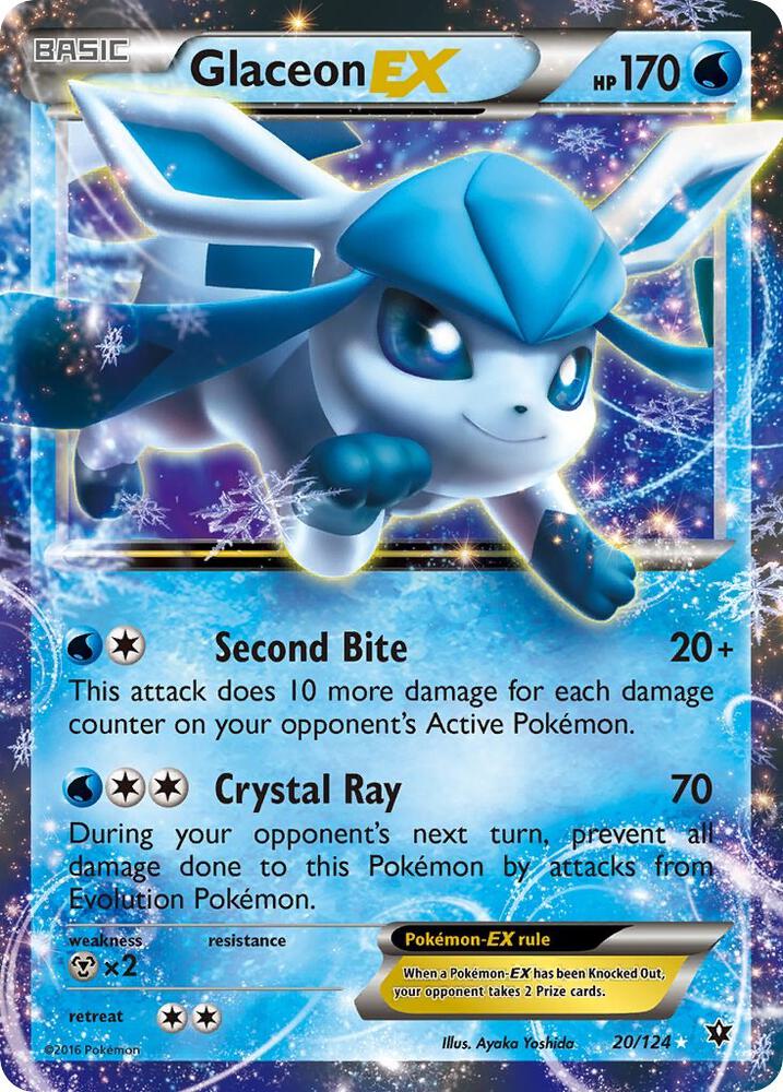 Glaceon EX(MP)-Fates Collide
