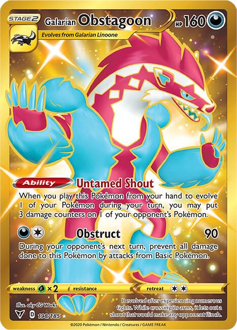 Galarian Obstagoon(NM)-Vivid Voltage