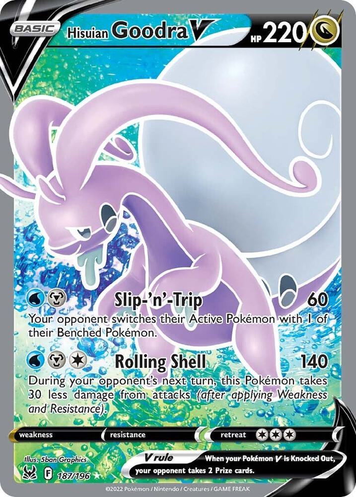 Hisuian Goodra V(NM)-Lost Origin