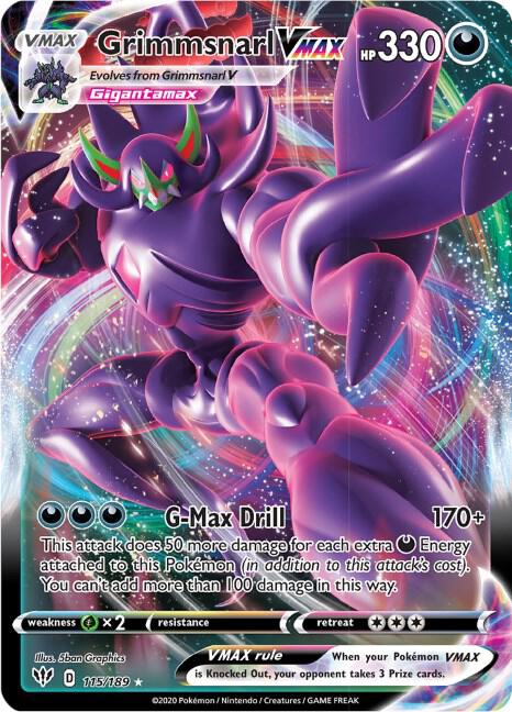 Grimmsnarl Vmax(NM)-Darkness Ablaze