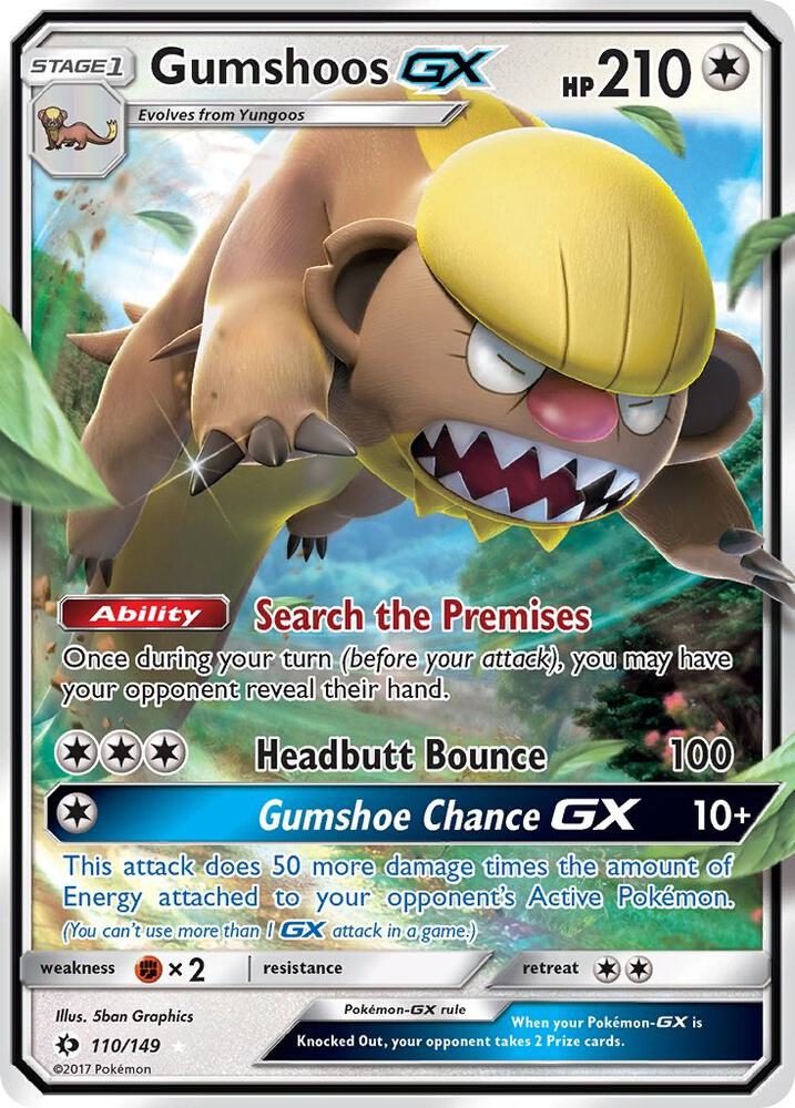 Gumshoos(LP)-Sun/Moon Base Set
