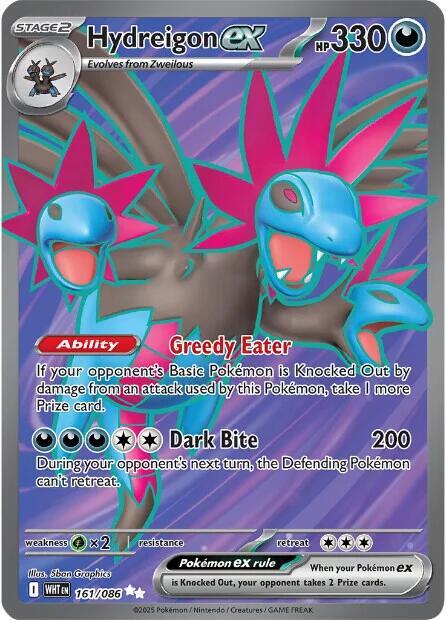 Hydreigon EX(NM)-White Flare