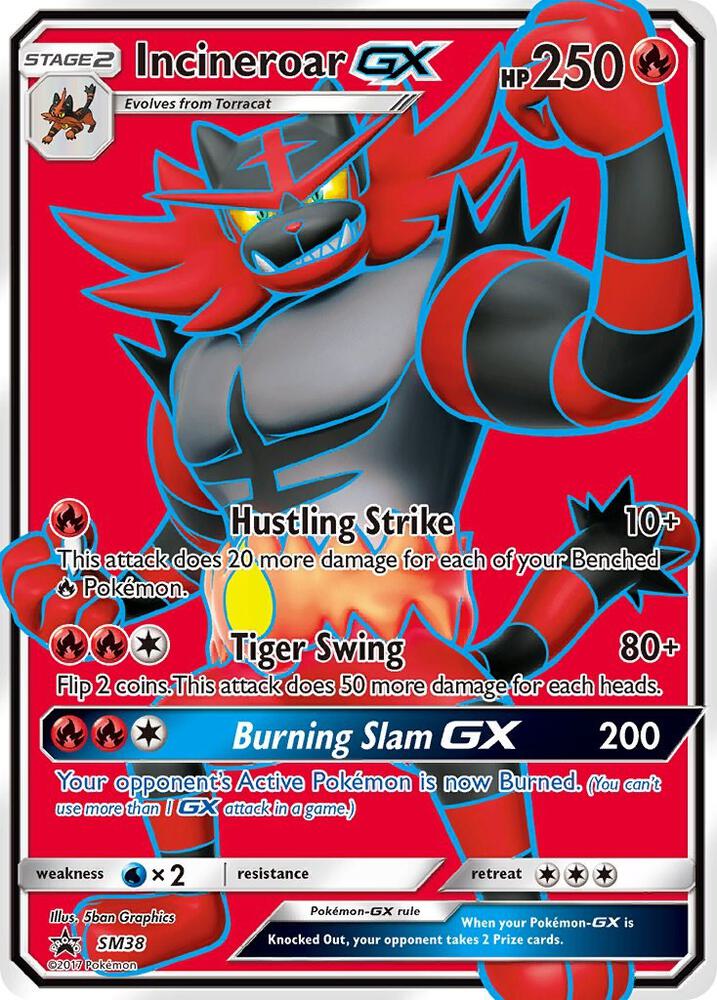 Incineroar GX(NM)-Sun/Moon Promo