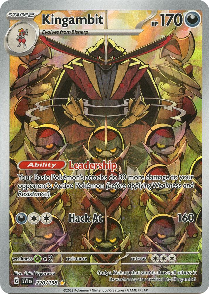Kingambit(NM)-Scarlet/Violet Base Set