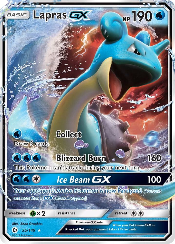 Lapras GX(NM)-SM Base Set