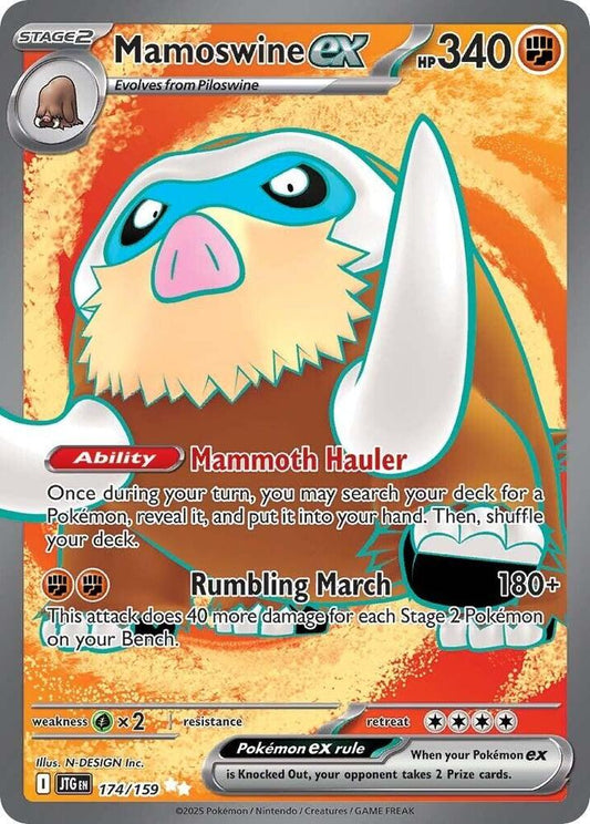 Mamoswine EX(NM)-Journey Together