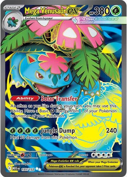 Mega Venusaur EX(NM)-Mega Evolution
