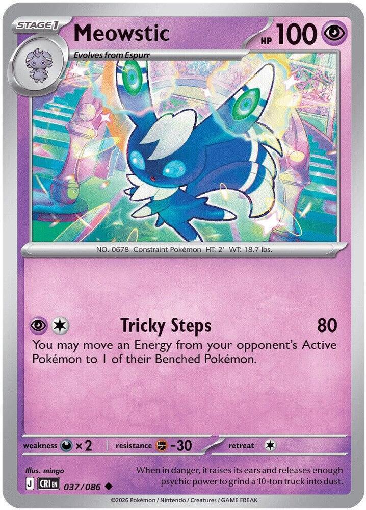 Meowstic(Holo)-Chaos Rising