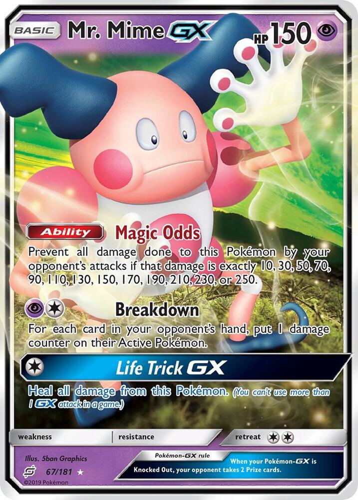 Mr.Mime GX(NM)-SM Team Up