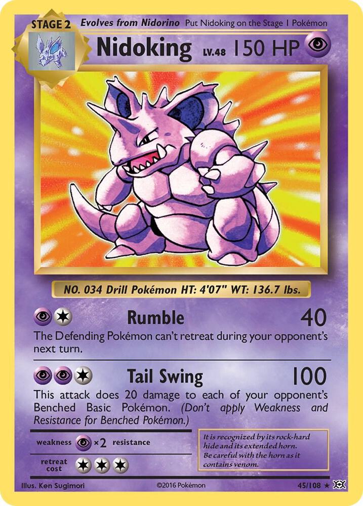 Nidoking(NM)-Evolutions