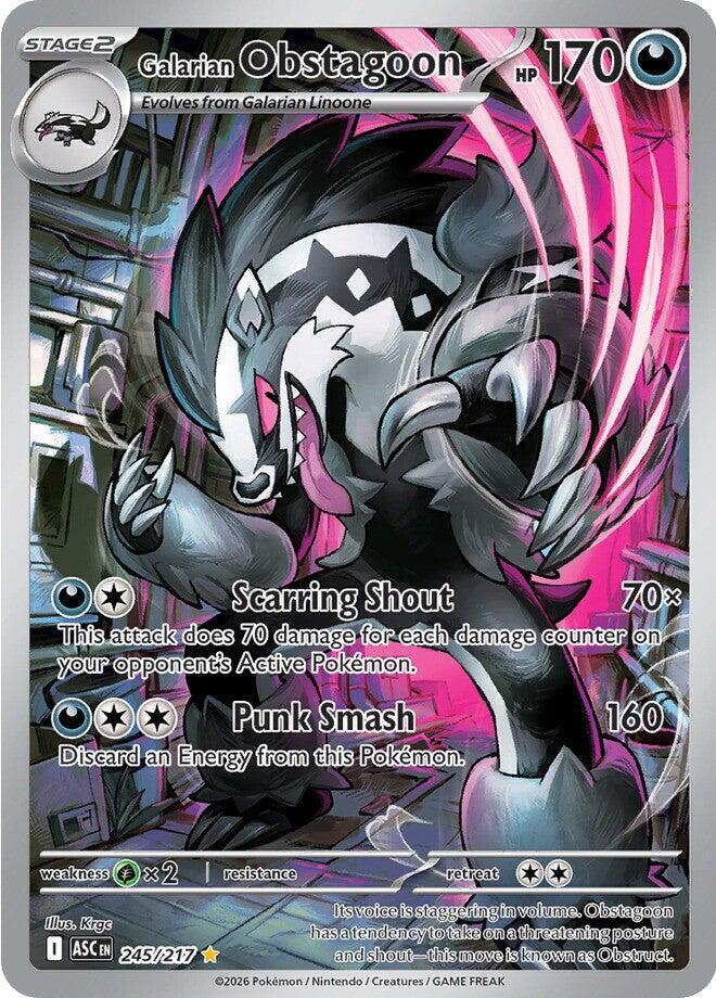 Galarian Obstagoon(NM)-Ascended Heroes
