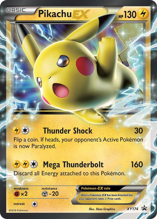 Pikachu EX(LP)-XY Promo