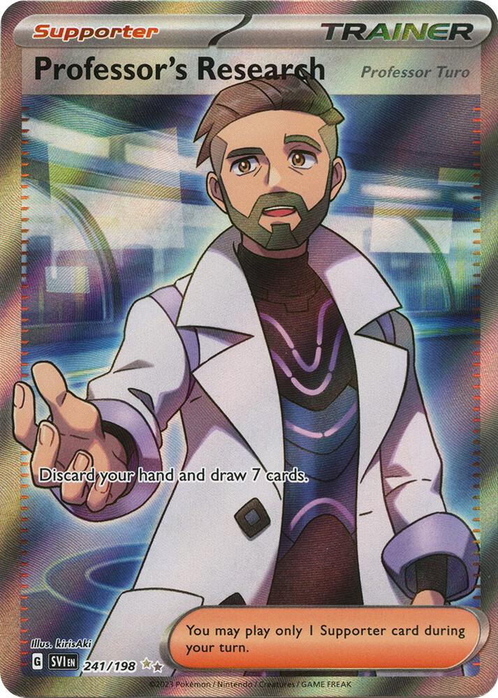 Professor Research Turo(NM)-Scarlet/Violet Base Set