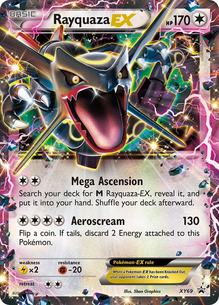 Rayquaza EX(Shiny)(HP)-XY Promo