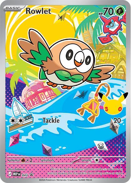 Rowlet Celebration(NM)-Promo
