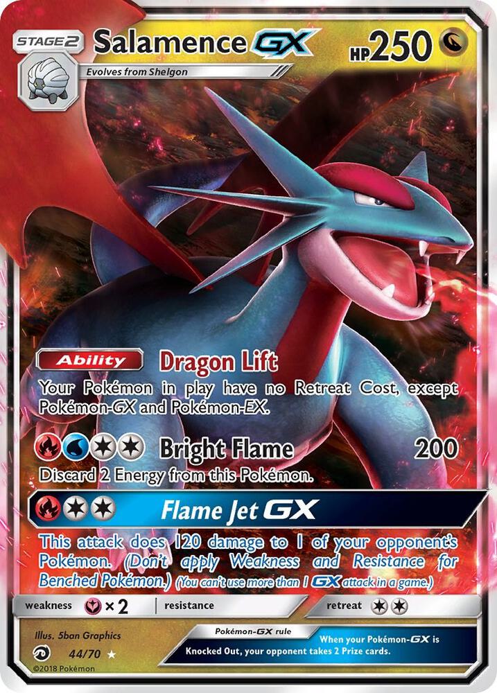 Salamence GX(NM)-Dragon Majesty