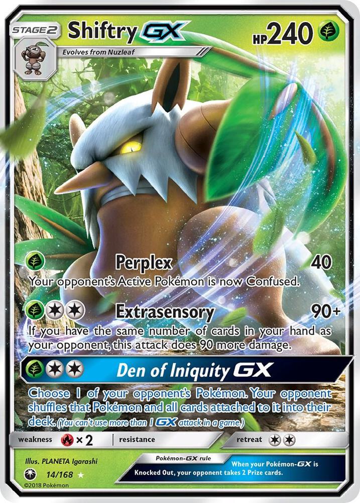 Shiftry GX(LP)-Celestial Storm