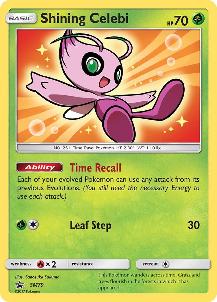 Shining Celebi(NM)-SM Promo
