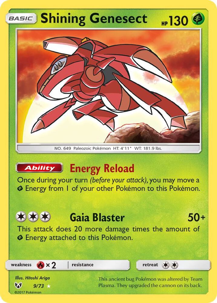 Shining Genesect(NM)-Shining Legends