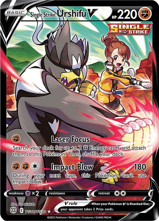 Single Strike Urshifu V(NM)-Brilliant Stars Trainer Gallery