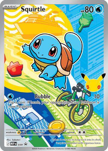 Squirtle celebration(NM)