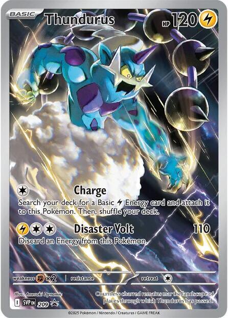 Thundurus(NM)-Scarlet/Violet Promo
